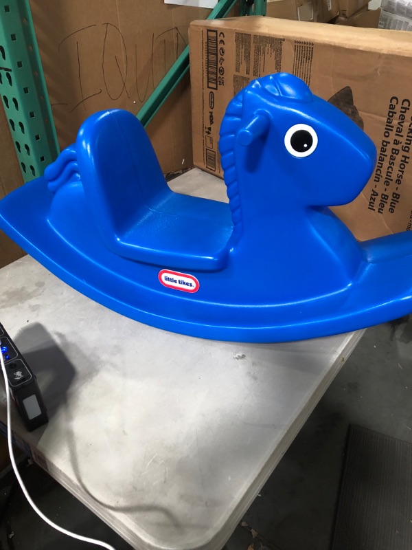 Photo 2 of Little Tikes Rocking Horse Blue