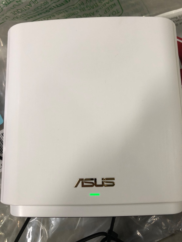 Photo 3 of ** NEW** ASUS ZenWiFi AX6600 Tri-Band Mesh WiFi 6 System (XT8 2PK) - Whole Home Coverage up to 5500 sq.ft & 6+ rooms, AiMesh, Included Lifetime Internet Security, Easy Setup, 3 SSID, Parental Control, White AX6600 | Tri-Band | 2PKs