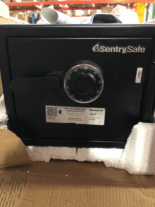 Photo 2 of **NEW**Sentrysafe Fire and Water Safe, Large Combination Safe, 0.8 Cubic Feet, SFW082CTB