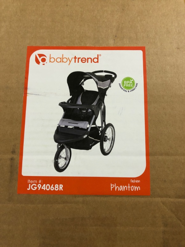 Photo 4 of Baby Trend Expedition Jogger Stroller, Phantom, 50 Pounds