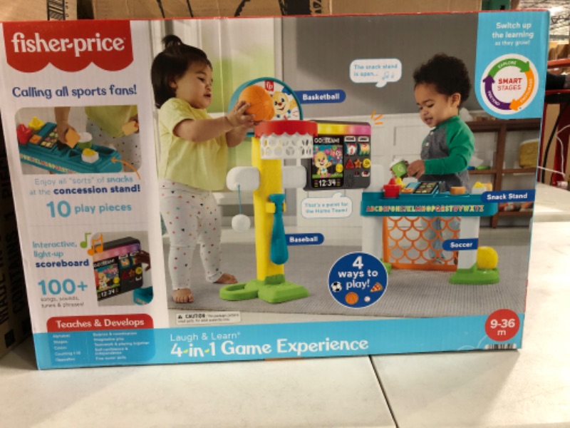 Photo 2 of Fisher-Price Laugh & Learn Sports Activity Center with Smart Stages 