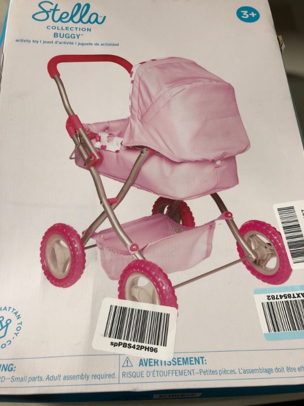 Photo 2 of Manhattan Toy Stella Collection Baby Doll Buggy for 12" & 15" Dolls for 3 Years +