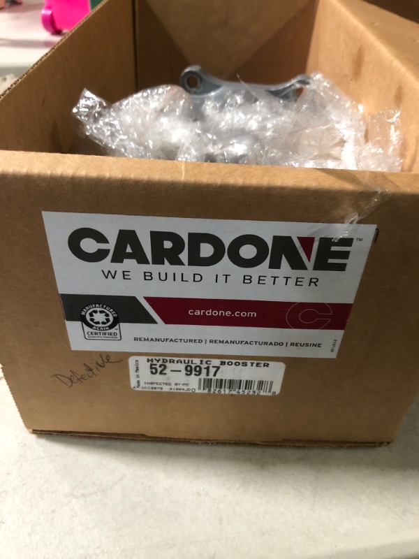 Photo 3 of A1 Cardone Cardone 52-9917 Remanufactured Hydraulic Power Brake Booster without Master Cylinder,Black (Renewed)