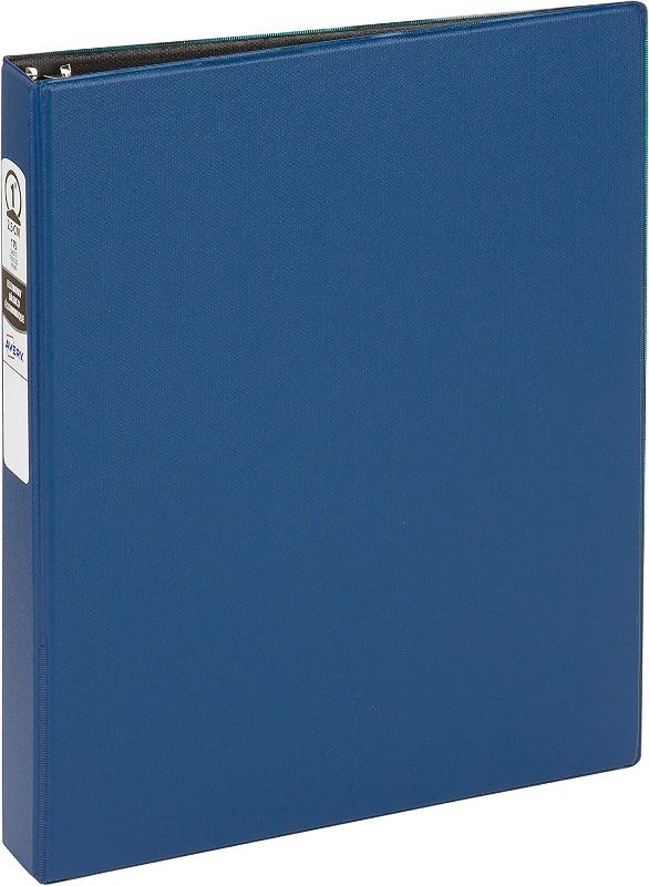 Photo 1 of (9) Blue Round Ring Binder