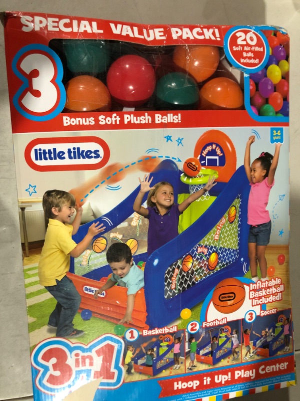 Photo 2 of Little Tikes Hoop It Up! Play Center Ball Pit