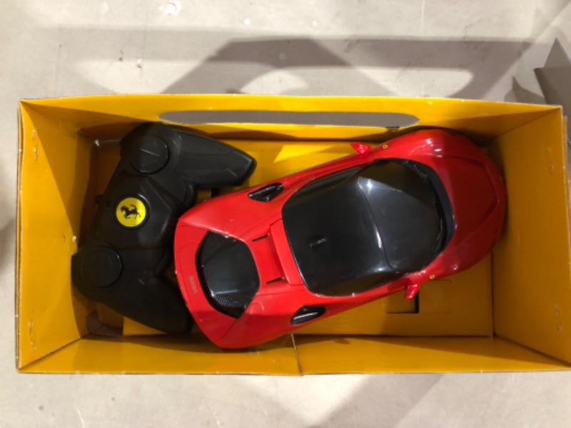 Photo 2 of [USED] ZMZ Remote Control Car 1:24 Scale Ferrari SF90 Stradale, Electric Sport Racing Hobby Toy Car, Suitable RC Cars for Adults & Kids, Halloween Christmas Birthday Gifts for Boys and Girls (Red) Ferrari Sf90 Stradale 1/24