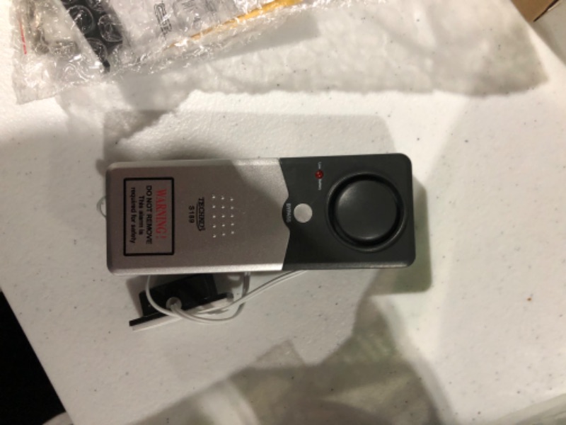 Photo 1 of 
Techko S189 Ultra Slim Safe Pool Alarm, Gray
