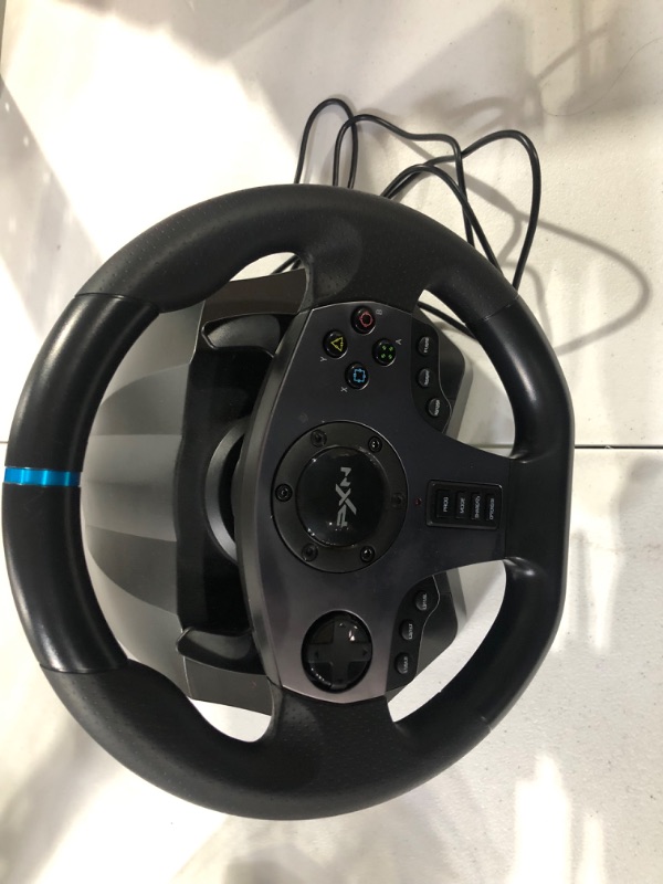 Photo 3 of PXN V9 Gaming Racing Wheel with Pedals and Shifter, Steering Wheel for PC, Xbox One, Xbox Series X/S, PS4, PS3 and Nintendo Switch