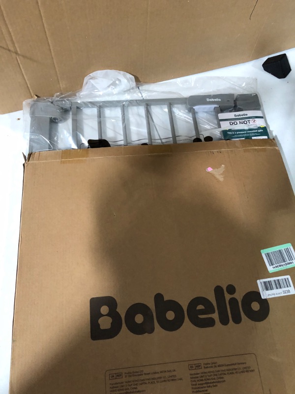 Photo 1 of Babelio 26-29 Inch Narrow Easy Install Baby Gate with Door