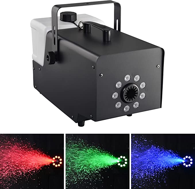 Photo 1 of 1500W RGB LED Snowflake Machine Snow Blowing Making DMX Remote Control Club Pro Performance Christmas