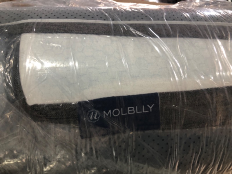 Photo 3 of Molblly Folding Mattress, 3 inch Twin Tri-Folding Memory Form Mattress Washable Cover 75"x38"x3"