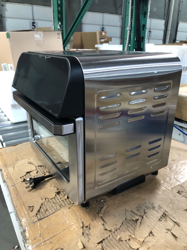 Photo 1 of **SEE NOTES**
Air Fryer Oven,Whall 12QT 12-in-1 Air Fryer Convection Oven, Stainless Steel