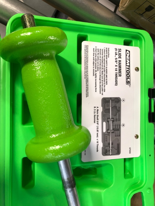 Photo 1 of **USED BUT APPEARS NEW**  OEMTOOLS 37033 5 Pound Slide Hammer Puller