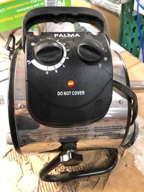 Photo 2 of **DIRTY** Bio Green PAL 2.0/US Palma BioGreen Basic Electric Fan Heater 