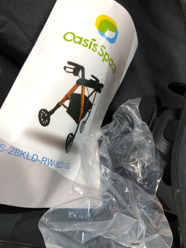 Photo 1 of **SEE NOTES** OasisSpace Standard Rollator Walker,Supports up to 300 lbs