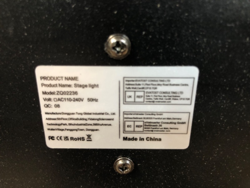 Photo 1 of ****not fuctional.... light does not come on****SOLD FOR PARTS****
ZKYMZL LED Moving Head Light