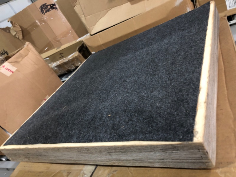 Photo 1 of **SEE NOTES** Rockin' Wood Farmhouse Rustic Weathered Reclaimed Wood 24 x 24 Inch Square Ottoman Tray for Coffee Table or Kitchen Counter Decor 24" x 24"
