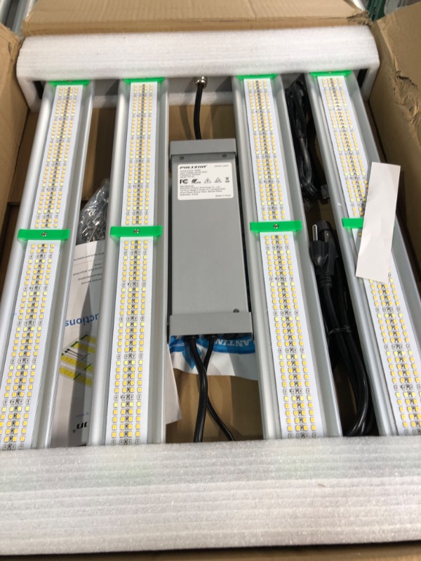 Photo 1 of **UNABLE TO TEST** Phlizon Pro 2000W LED Grow Light 4x4ft Full Spectrum LED Grow Light