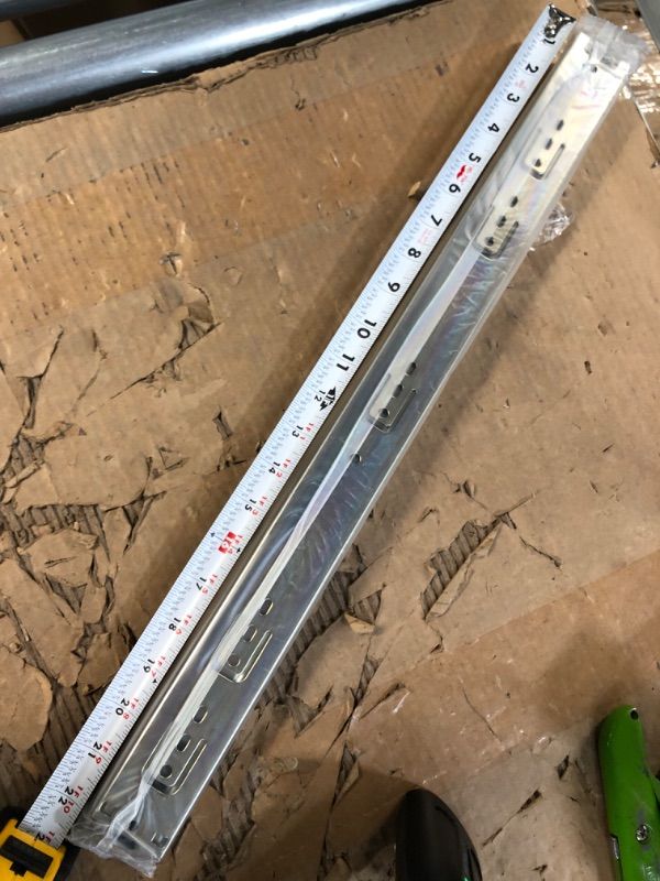 Photo 1 of (1 Pair) 22 Inch Full Extension Ball Bearing Soft Close Slides 80 LB Capacity Kitchen Cabinet Drawer Slides