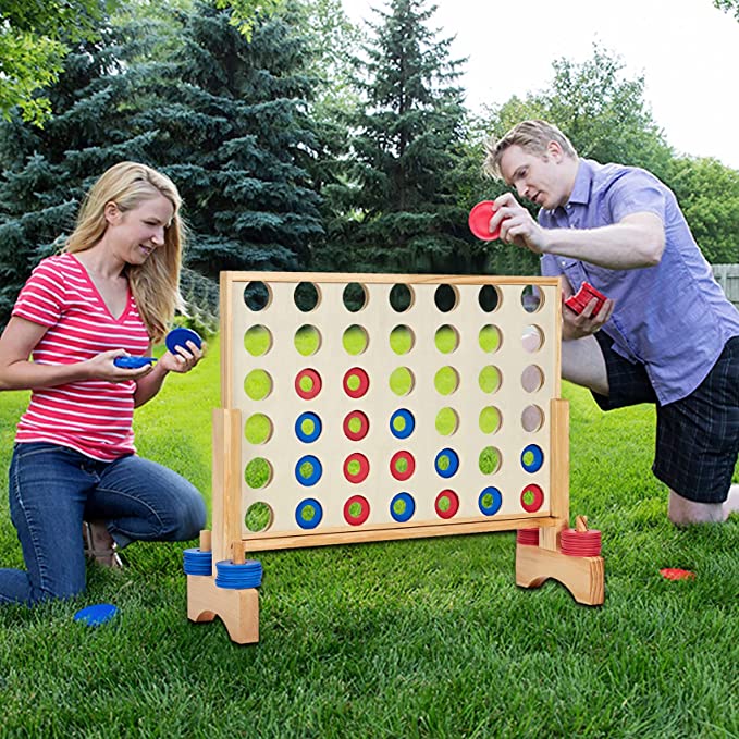 Photo 1 of [MISSING] Pointyard Giant Connect 4 Game