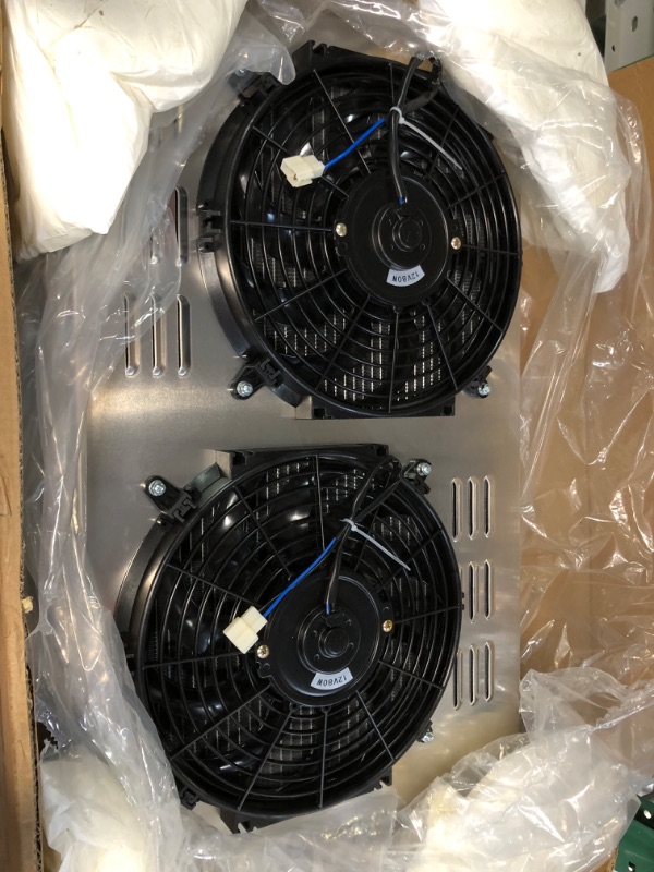 Photo 2 of [USED] ECMRAD 3 Row Radiator&Shroud Fans Combo for Chevy Pontiac