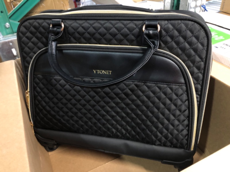 Photo 2 of [USED] Ytonet Rolling Briefcase for Women, 17.3 Inch Rolling Laptop Bag