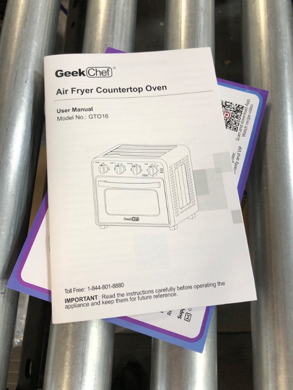 Photo 4 of [USED] Geek Chef Air Fryer Toaster Oven Combo,16QT 