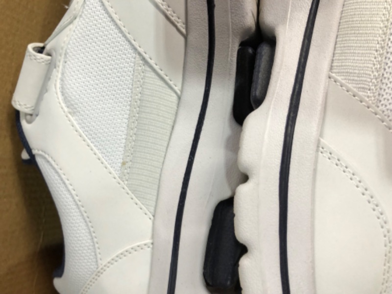 Photo 2 of [USED] Skechers Men's Gowalk-Athletic Hook and Loop Walking Shoes | Two Strap Sneakers | Air-Cooled Foam 10 White/Navy