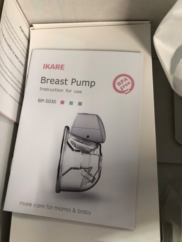 Photo 4 of [USED] IKARE Wearable Double Breast Pump