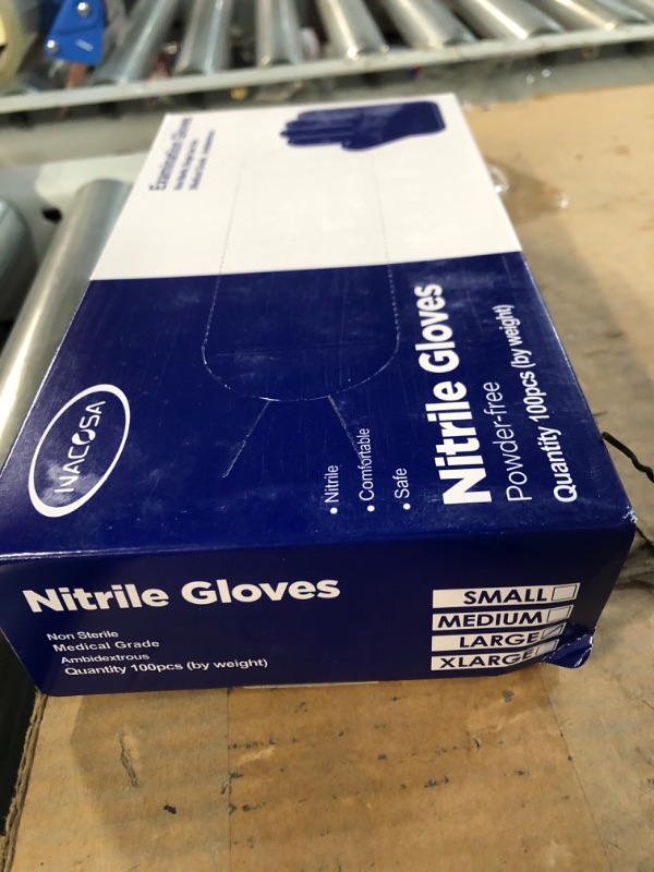 Photo 1 of 100 Case Nitrile Gloves