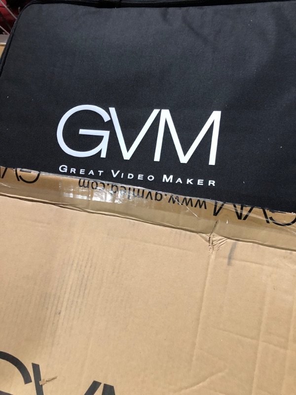 Photo 1 of GVM Ring Light, Professional dimmable 3200K-5600K LED Round Light with Light Stand