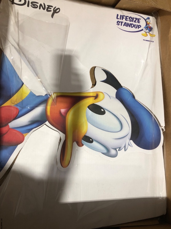 Photo 2 of Advanced Graphics Donald Duck Life Size Cardboard Cutout Standup