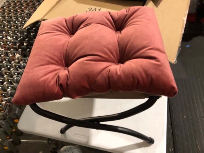 Photo 1 of **SEE NOTES**
WELL-STRONG Upholstered Ottoman,Elegant Foot Rest