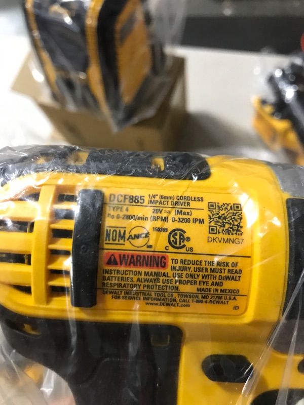 Photo 14 of **BRAND NEW** DEWALT 20V MAX Power Tool Combo Kit, 10-Tool Cordless Power Tool Set with 2 Batteries and Charger (DCK1020D2) 10-Tool Combo Kit Only