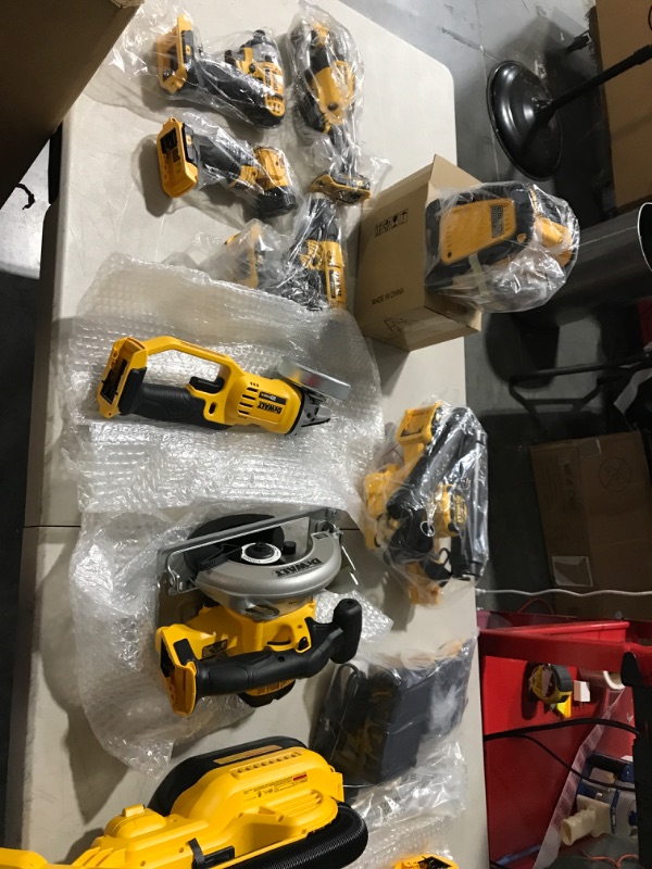 Photo 2 of **BRAND NEW** DEWALT 20V MAX Power Tool Combo Kit, 10-Tool Cordless Power Tool Set with 2 Batteries and Charger (DCK1020D2) 10-Tool Combo Kit Only