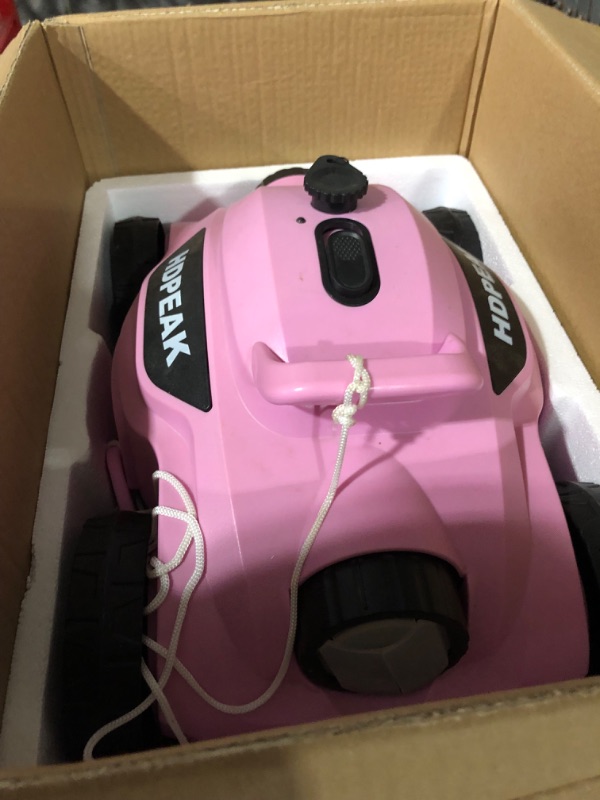 Photo 5 of (PARTS ONLY)Cordless Robotic Pool Cleaner, HDPEAK Pool Vacuum Lasts 110 Mins, Auto-Parking, Rechargeable, Automatic Cordless Pool Vacuum Ideal 