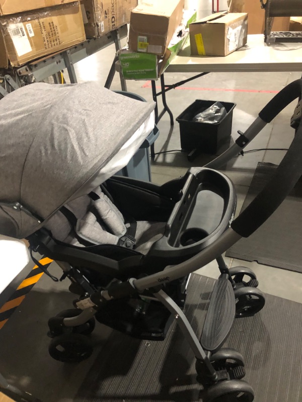 Photo 2 of Jeep By Delta Children Unlimited Reversible Handle Stroller - Gray Tweed