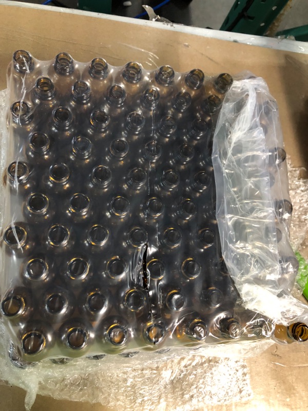 Photo 2 of 160pc Dark Amber Dropper Bottles with Funnels 100ml