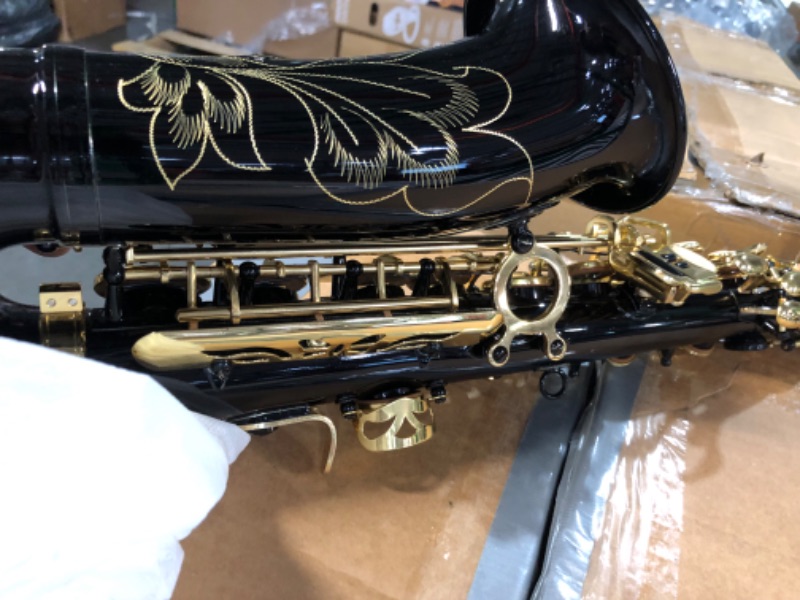Photo 2 of (PERFECT CONDITION) Glory Black Laquer E Flat Alto Saxophone