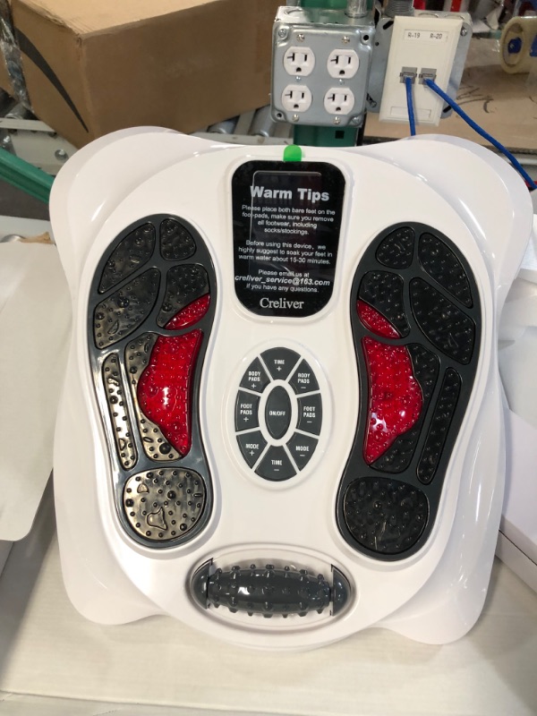 Photo 2 of Creliver Foot Circulation Plus EMS & TENS Foot Nerve Muscle Massager