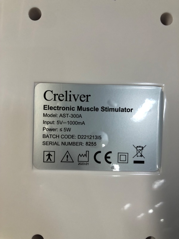 Photo 5 of Creliver Foot Circulation Plus EMS & TENS Foot Nerve Muscle Massager