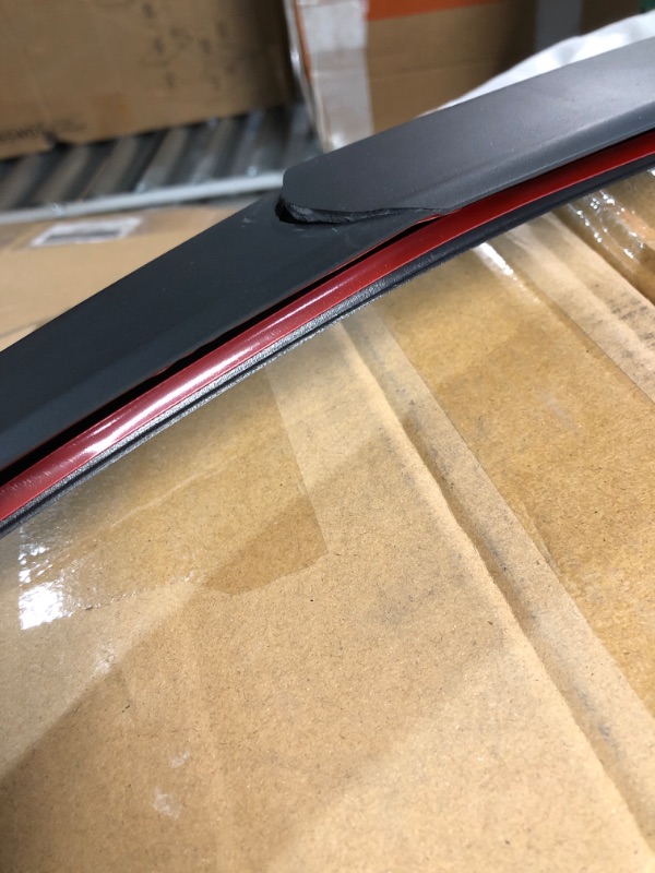 Photo 3 of for Tesla Model Y Accessorie Spoiler Carbon (Matte Black)