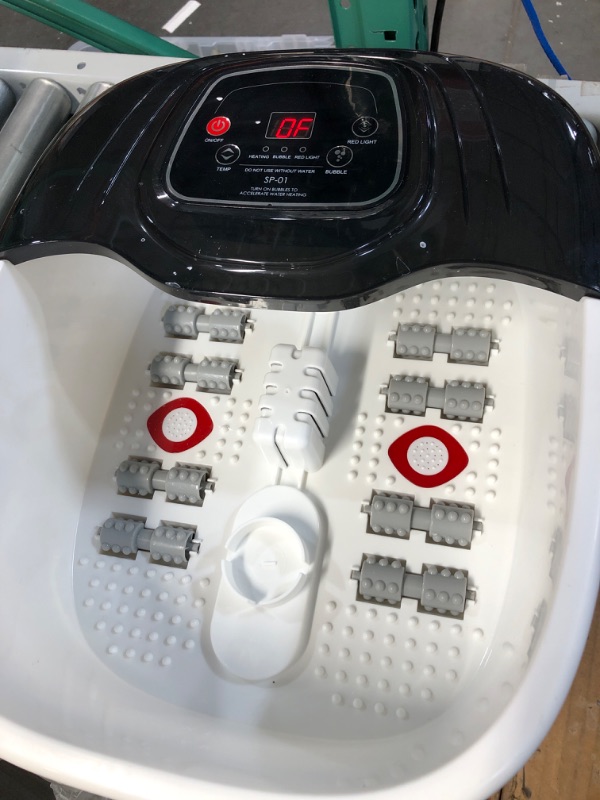 Photo 3 of Foot Spa Bath Massager with Heat