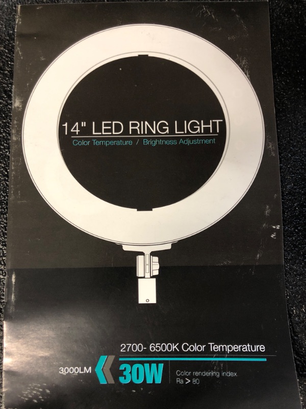 Photo 1 of 14" LED ring light