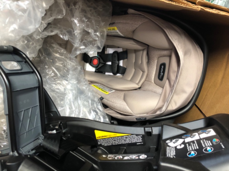 Photo 2 of Evenflo Pivot Modular Travel System With SafeMax Car Seat, 2 Piece Set (Pack of 1 Only Travel System Sandstone Beige