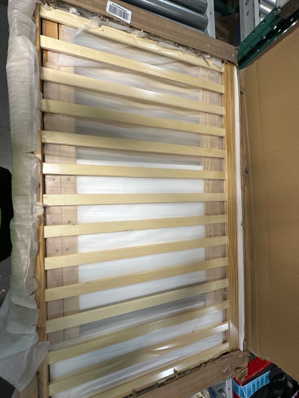 Photo 1 of Dream On Me Synergy 5-In-1 Convertible Crib In Natural, Greenguard Gold Certified Classic Natural