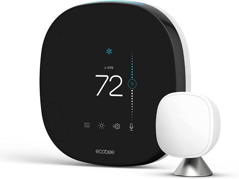 Photo 1 of **USED**ecobee Smart Thermostat with Voice Control , Black