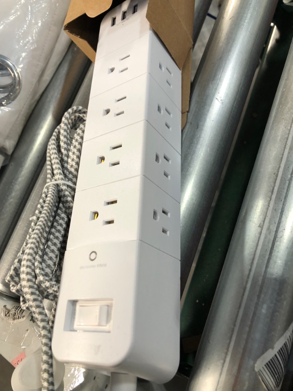 Photo 2 of Power Strip Surge Protector, 3 USB Ports,12 Outlets