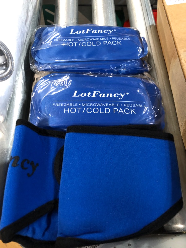 Photo 3 of **ONLY TWO GEL PACKS**Face Ice Pack Wrap for TMJ, Wisdom Teeth, with 2 Reusable Hot Cold Therapy Gel Packs