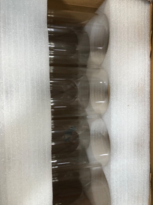 Photo 1 of **NO LABELS**Jars with Bamboo Lids, 32 oz 8 Pcs